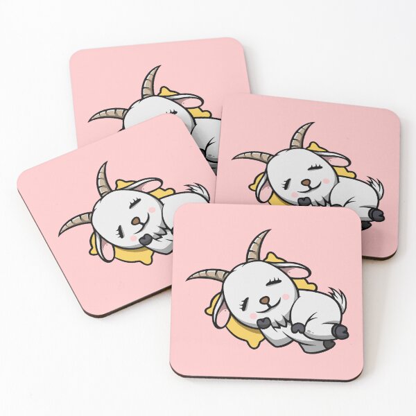 Item preview, Cute Goat Sleeping designed and sold by cubbone.