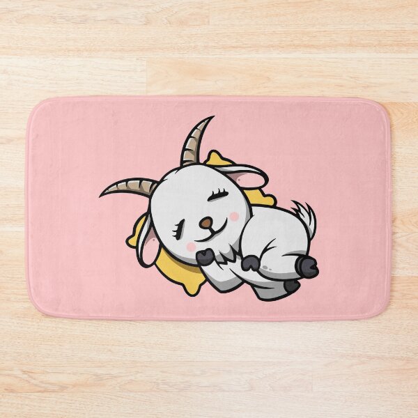 Item preview, Cute Goat Sleeping designed and sold by cubbone.