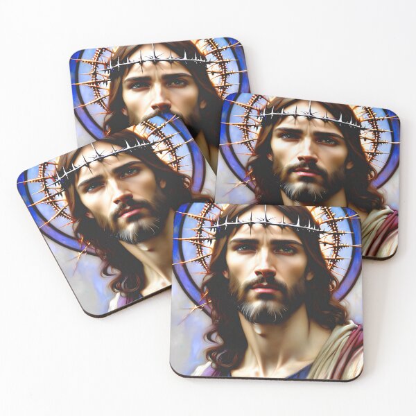 Item preview, A portrait of Jesus designed and sold by EtherMeditation.