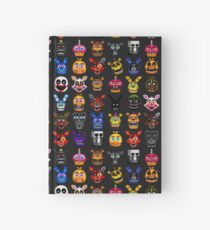 NEU - FNAF Multiple Animatronics - (Dez 2016) - Pixel art Notizbuch