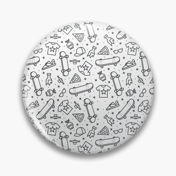 Item preview, Skateboard Pattern, Skate Pattern, designed and sold by Skateboard-Art.