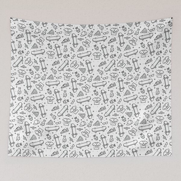 Item preview, Skateboard Pattern, Skate Pattern, designed and sold by Skateboard-Art.
