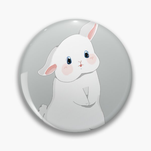 Item preview, Claude the Rabbit Stand for Food | Frosty Holland Lop Rabbit | Bunniesmee  designed and sold by bunniesmee.
