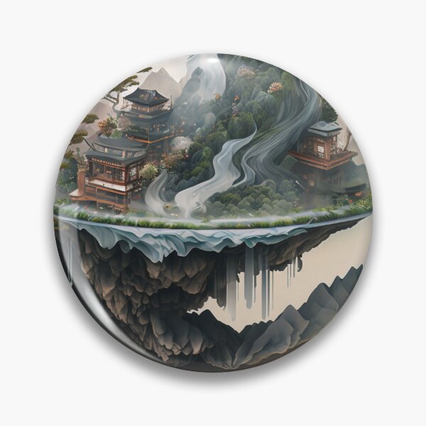 Item preview, Mountains, Earth and Trees in Isometric Globe: A Stunning View designed and sold by Happy1-2.