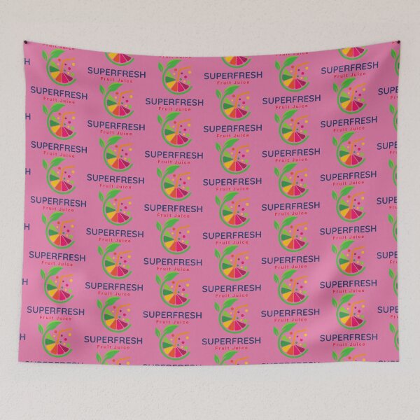 Item preview, SuperFresh Fruit Juice Logo designed and sold by DisneyLegend724.