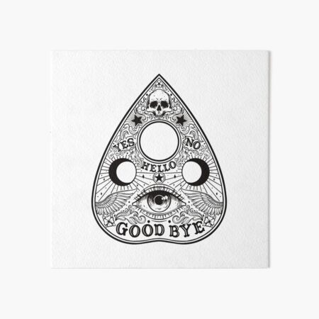 ouija board  Ouija, Tablero, Tatuajes en la espalda