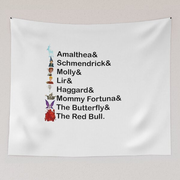 Item preview, The Last Unicorn Names designed and sold by GiantSquid1.