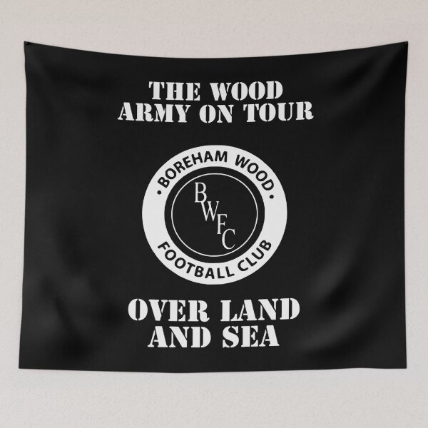 Item preview, BOREHAM WOOD FC Over Land And Sea designed and sold by SecondHandschr.