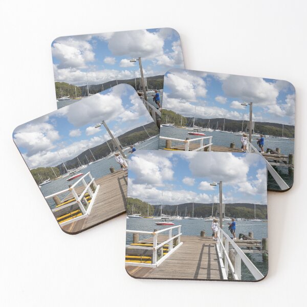 Item preview, Church Point Wharf Boys fishing  designed and sold by Martin Berry Photography.