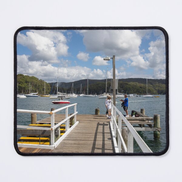 Item preview, Church Point Wharf Boys fishing designed and sold by Martin Berry Photography.
