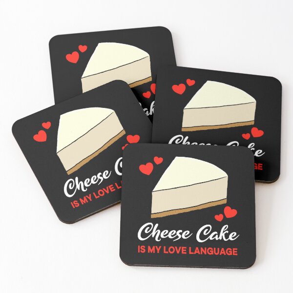 Item preview, Cheese Cake is my Love Language Funny designed and sold by jonmlam.