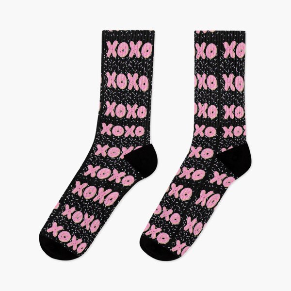 Item preview, XOXO Pink Sprinkled Donuts designed and sold by LMoonDesigns.
