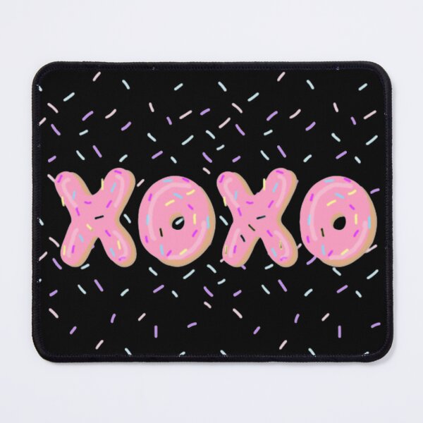 Item preview, XOXO Pink Sprinkled Donuts designed and sold by LMoonDesigns.