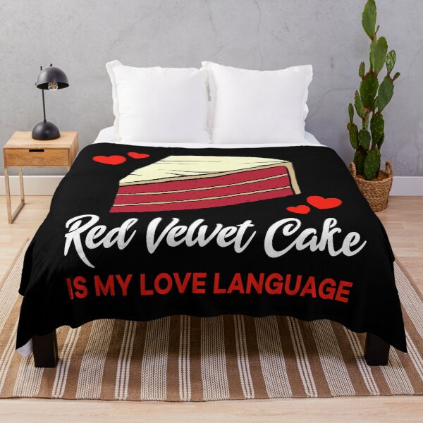 Item preview, Red Velvet Cake is my Love Language Funny designed and sold by jonmlam.