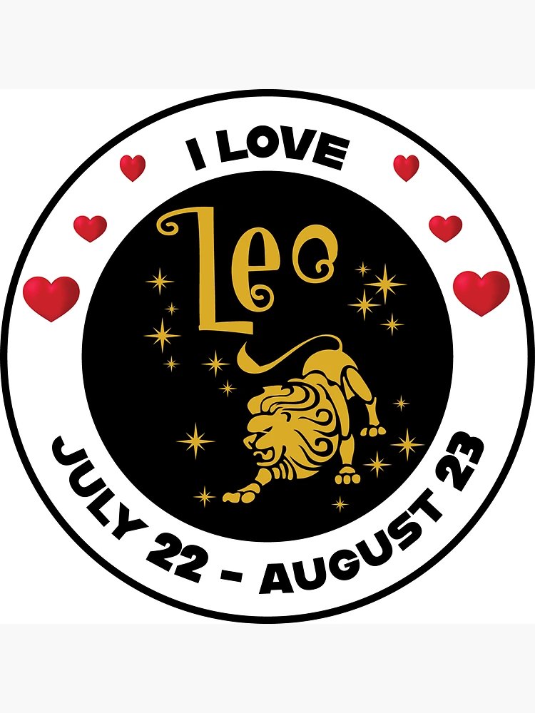 Leo Zodiac Sign July 22 August 23 Magnet