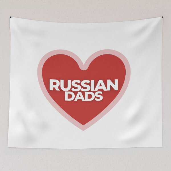 Item preview, I Heart Russian Dads designed and sold by Itsheartshop.