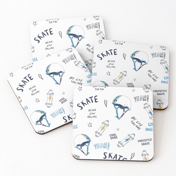 Item preview, Skateboard Pattern, Skate Pattern, designed and sold by Skateboard-Art.