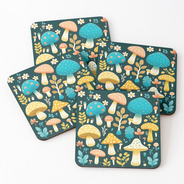 Item preview, Patrón de hongos #2 designed and sold by FunArt4You.