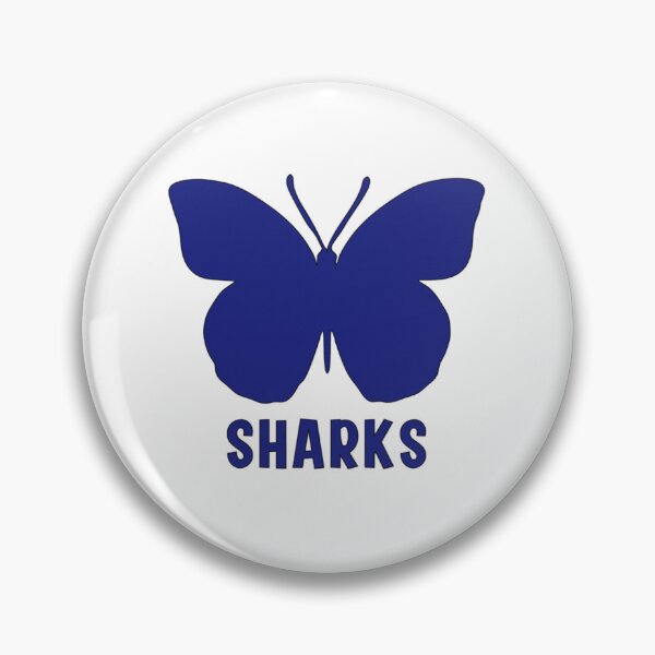 Item preview, Nova Southeastern University Sharks Butterfly     designed and sold by dreametan3.