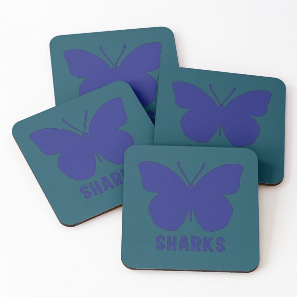 Item preview, Nova Southeastern University Sharks Butterfly     designed and sold by dreametan3.