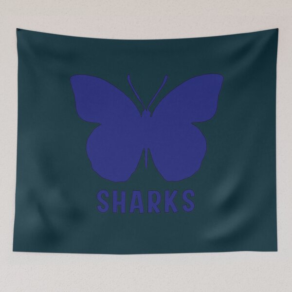 Item preview, Nova Southeastern University Sharks Butterfly     designed and sold by dreametan3.