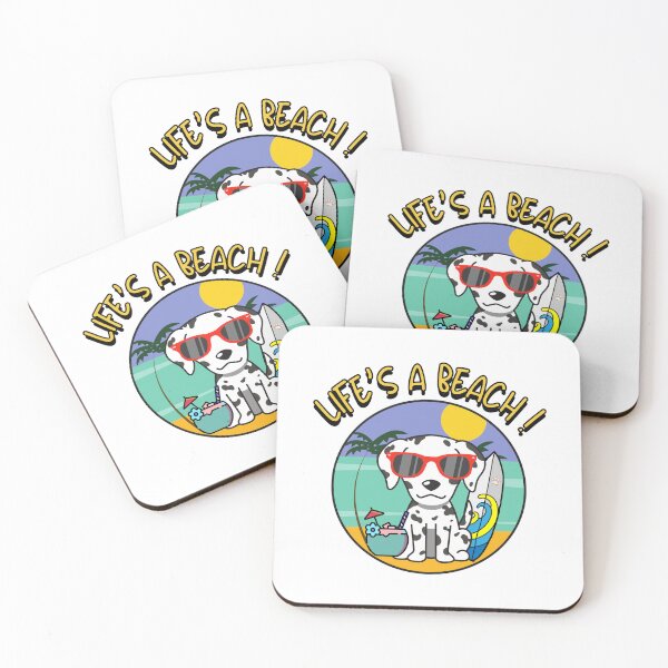 Item preview, Dalmatian on the beach designed and sold by Pet Station.