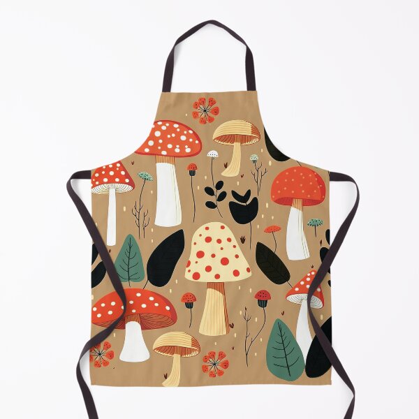 Item preview, Mushroom pattern#5 designed and sold by FunArt4You.