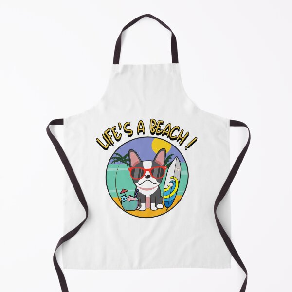 Item preview, French Bulldog on the beach designed and sold by Pet Station.