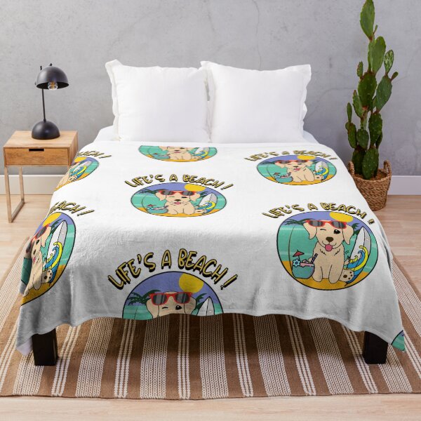 Item preview, Retriever on the beach designed and sold by Pet Station.