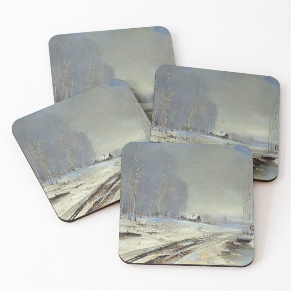 Item preview, Winter scenery - Sea of Mud by Alexei Kondratievich Savrasov designed and sold by AR-shop.
