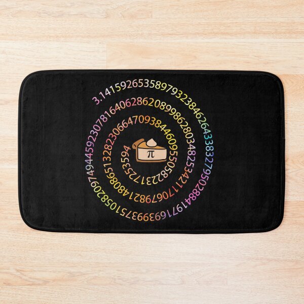 Item preview, Spiral Pi Math Symbol Funny Digits of Pi Rainbow 3.14 Pi Day Math Teacher designed and sold by CoolCreative.