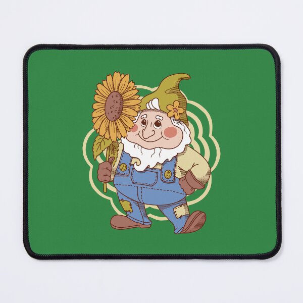 Item preview, Garden gnome with sunflower designed and sold by DerSenat.