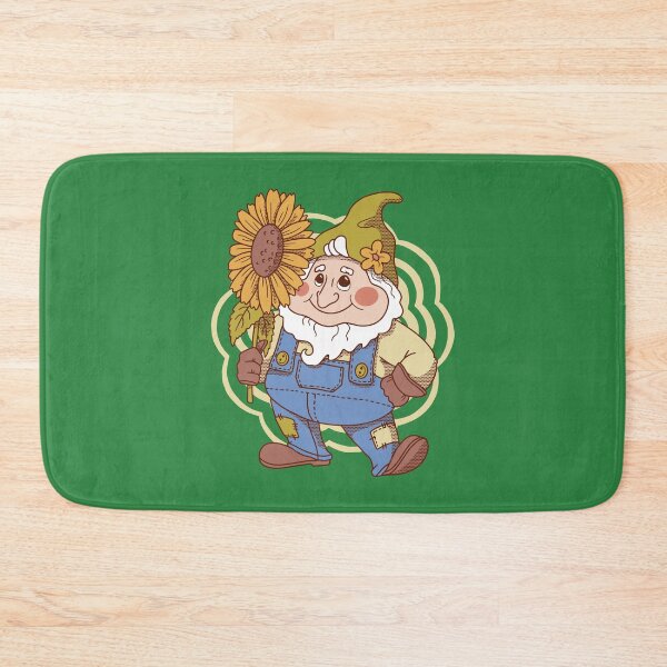 Item preview, Garden gnome with sunflower designed and sold by DerSenat.