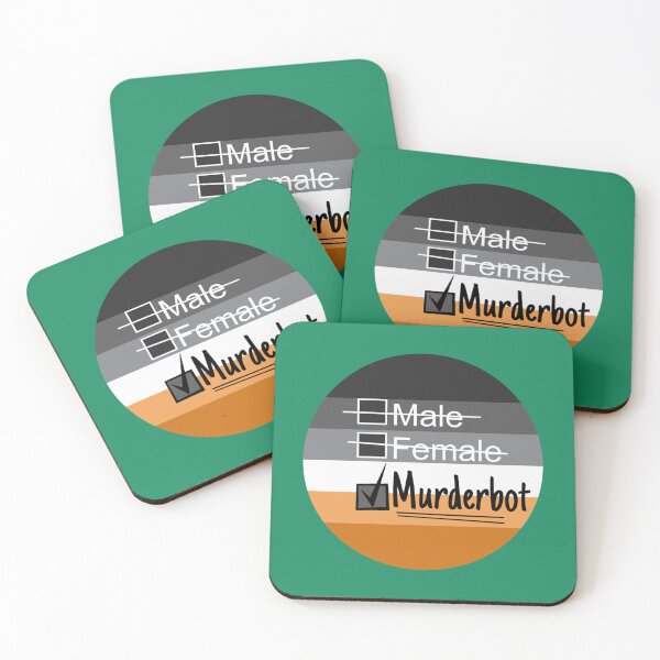 Item preview, Are you a boy or a girl I_m a murderbot    designed and sold by CustomzTeeBar.