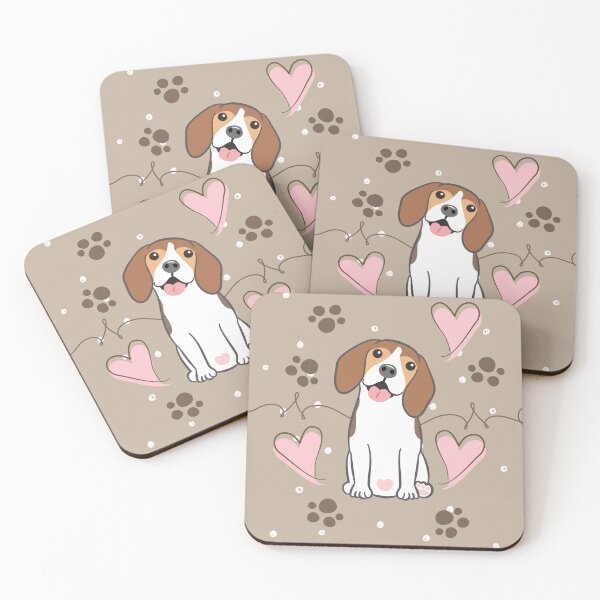 Item preview, Love Beagle - Chocolate Tricolor 2 designed and sold by Lulupainting.