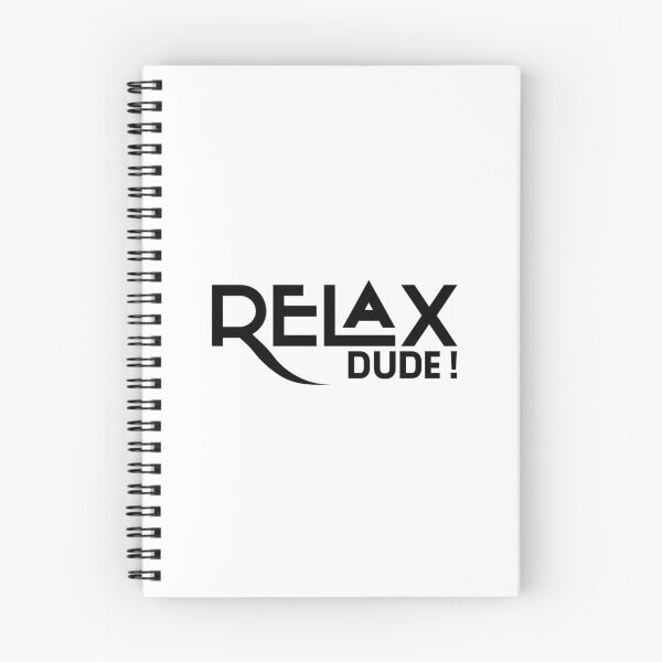 Item preview, Relax Dude Funny Relaxation Text Design designed and sold by RiyonArts.