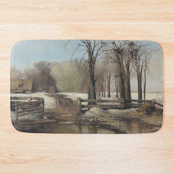 Item preview, Winter scenery - A spring day by Alexei Kondratievich Savrasov designed and sold by AR-shop.
