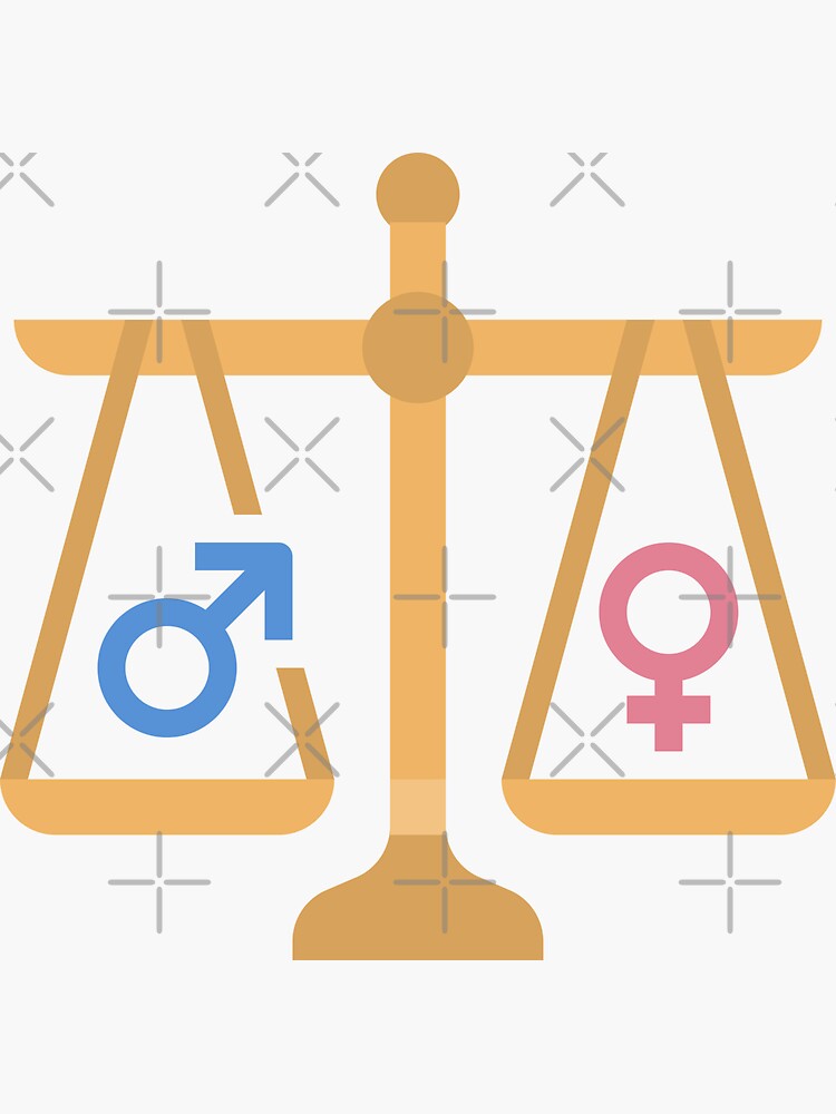 Gender Equality Is A Fundamental Right Sticker For Sale By Alihassan Art Redbubble 