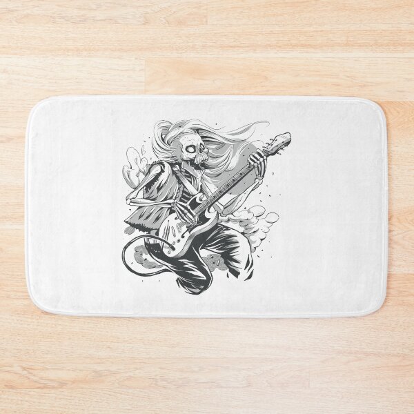 Item preview, skeleton guitarist designed and sold by DerSenat.