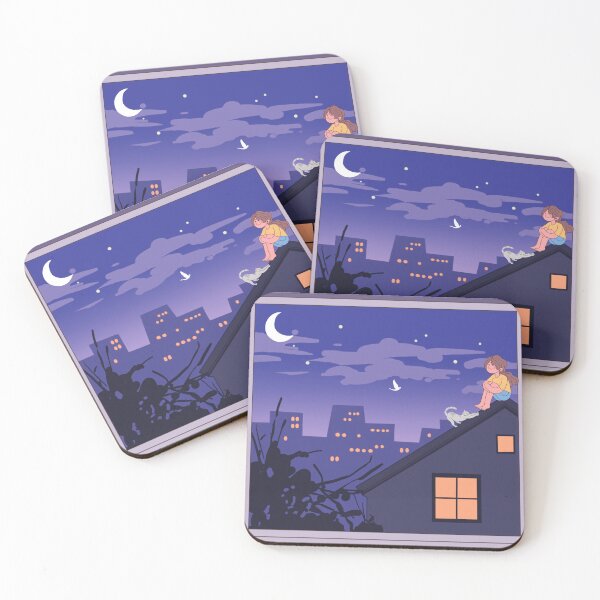 Item preview, Vibing in the night designed and sold by Blu-Sun.