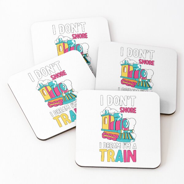 Item preview, I don't snore I Dream I'm a Train designed and sold by jie lin.