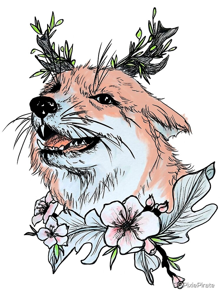 "Juniper Fox, The Happiest Fox" Poster for Sale by OGPixiePirate