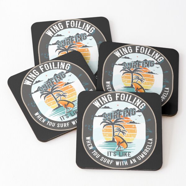 Item preview, WING FOILING SURFING IT S LIKE WHEN YOU SURF WITH AN UMBRELLA designed and sold by HomeCoquette.