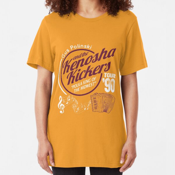 Gus Polinski and the Kenosha Kickers Slim Fit T-Shirt