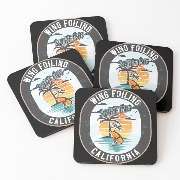 Item preview, WING FOILING SURFING CALIFORNIA designed and sold by HomeCoquette.
