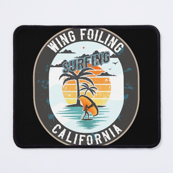Item preview, WING FOILING SURFING CALIFORNIA designed and sold by HomeCoquette.