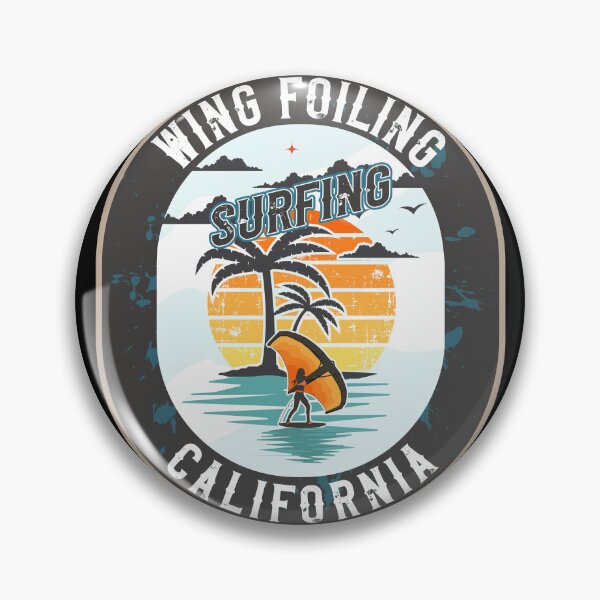 Item preview, WING FOILING SURFING CALIFORNIA designed and sold by HomeCoquette.