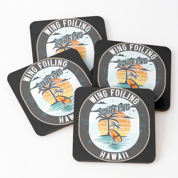 Item preview, WING FOILING SURFING HAWAII designed and sold by HomeCoquette.