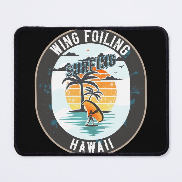Item preview, WING FOILING SURFING HAWAII designed and sold by HomeCoquette.