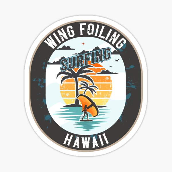 Artikel-Vorschau von WING FOILING SURFEN HAWAII, designt und verkauft von HomeCoquette.